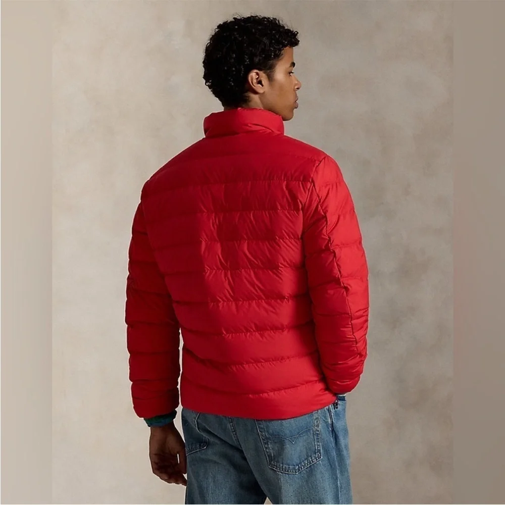 Polo Ralph Lauren Classic  Red Performance Puffer Jacket NWT Sizes Med/Lg